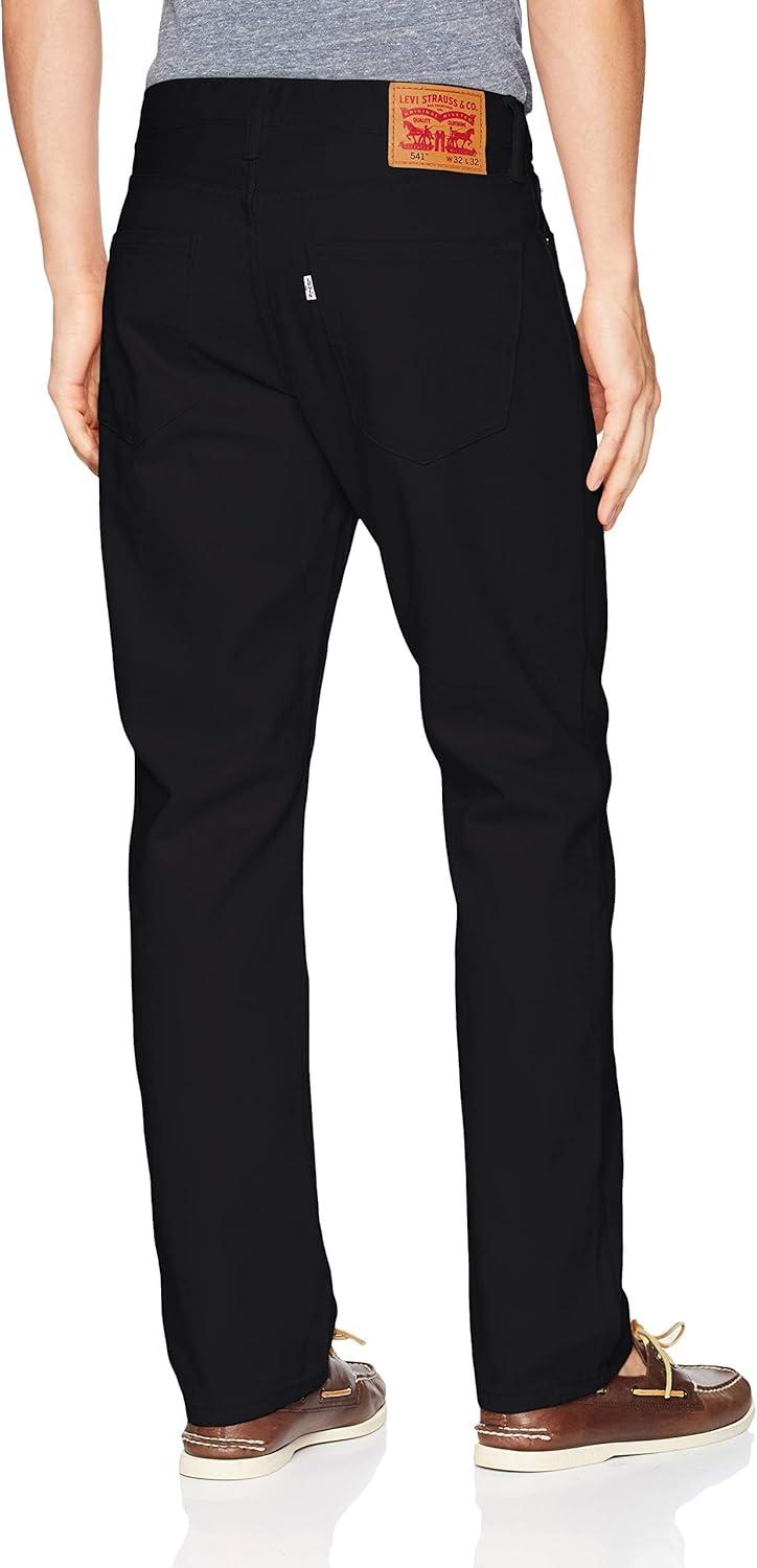imageLevis Mens 541 Athletic Fit Jeans Also Available in Big amp TallMineral Black All Seasons Tech Stretch