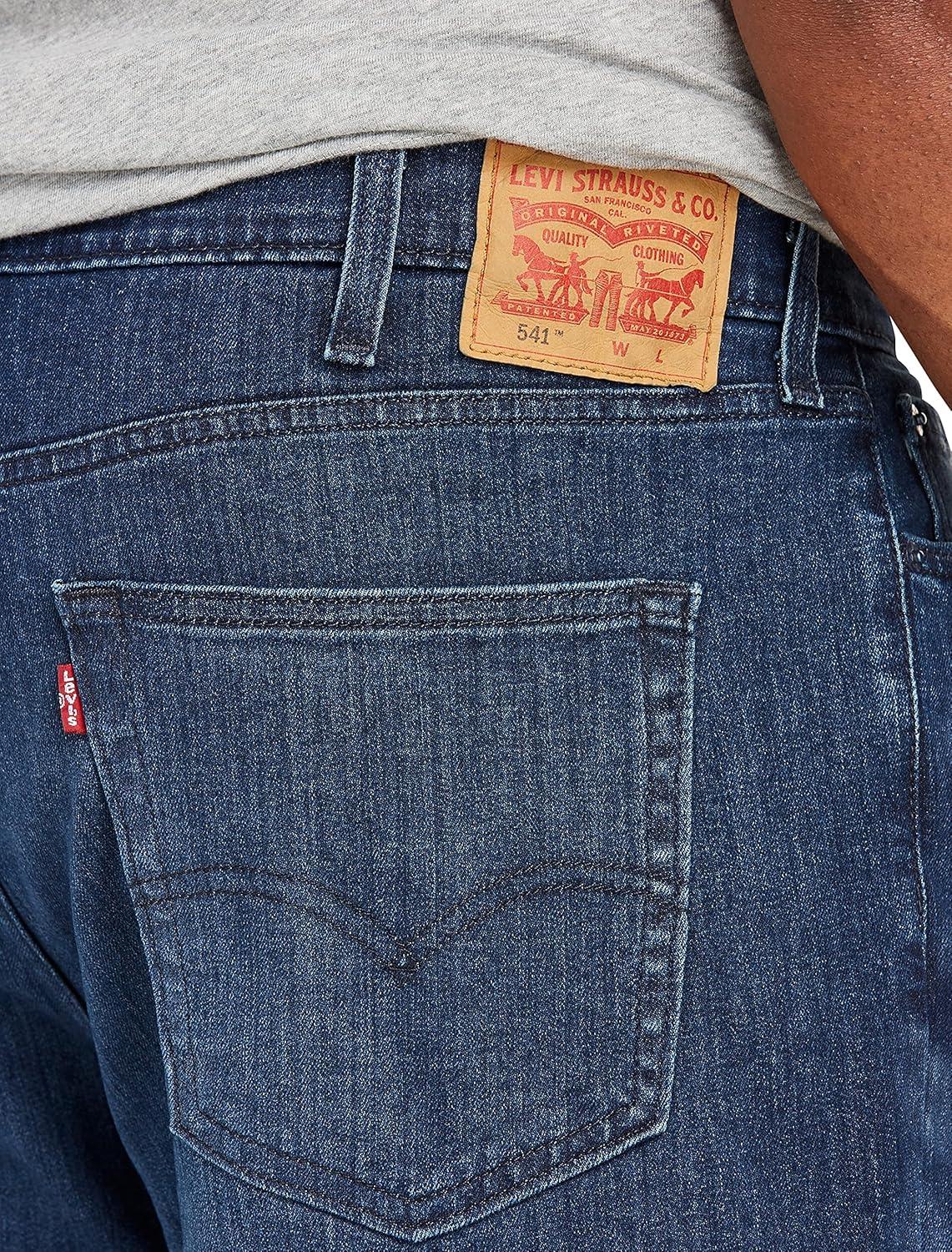 imageLevis Mens 541 Athletic Fit Jeans SeasonalCholla Subtle All Seasons Tech Stretch