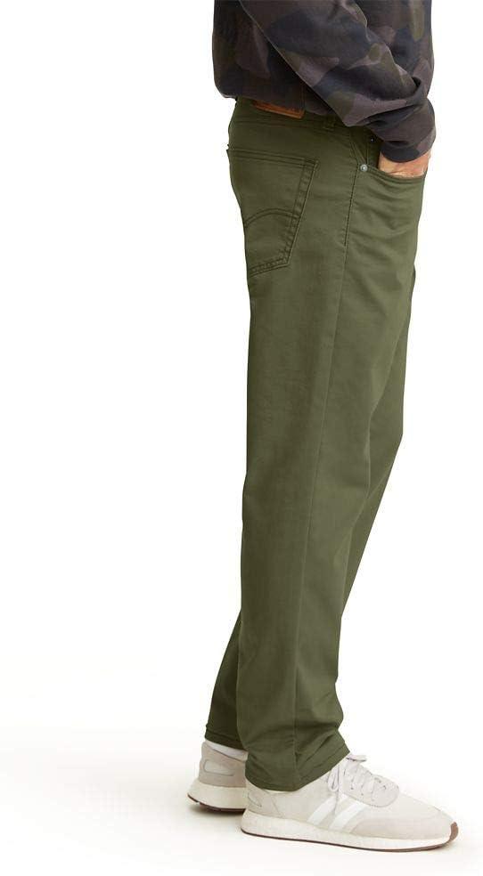 imageLevis Mens 541 Athletic Fit Jeans SeasonalOlive Night All Seasons Tech