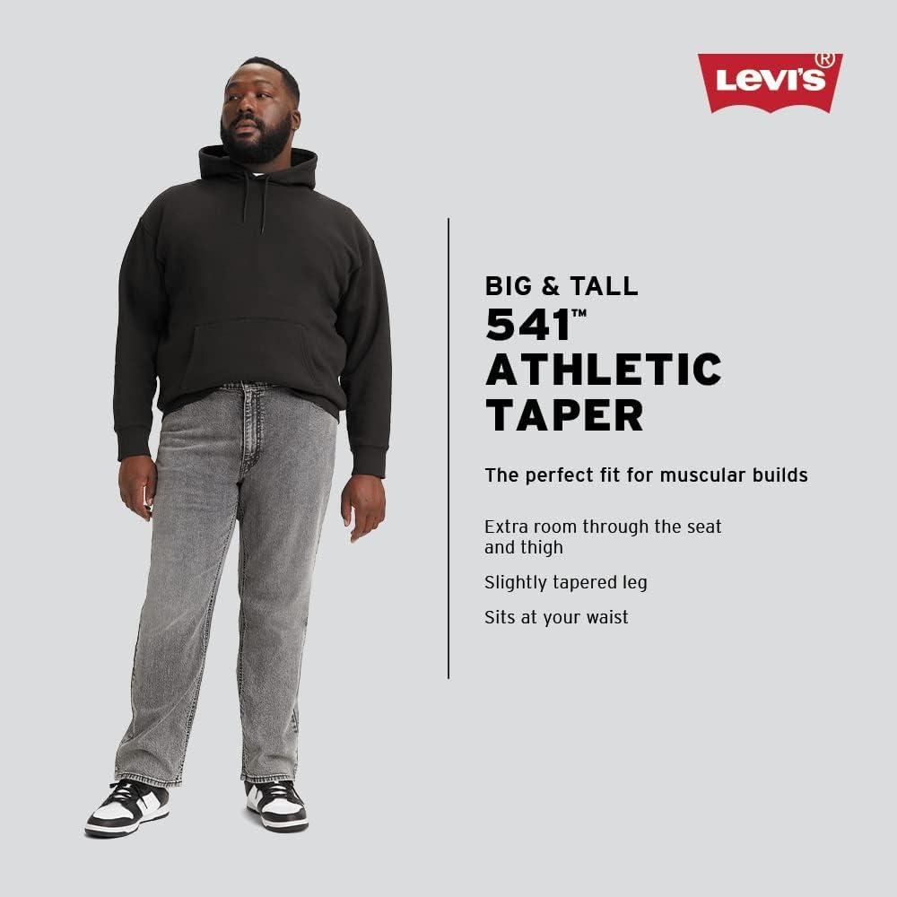 imageLevis Mens 541 Athletic Fit Jeans SeasonalOlive Night All Seasons Tech