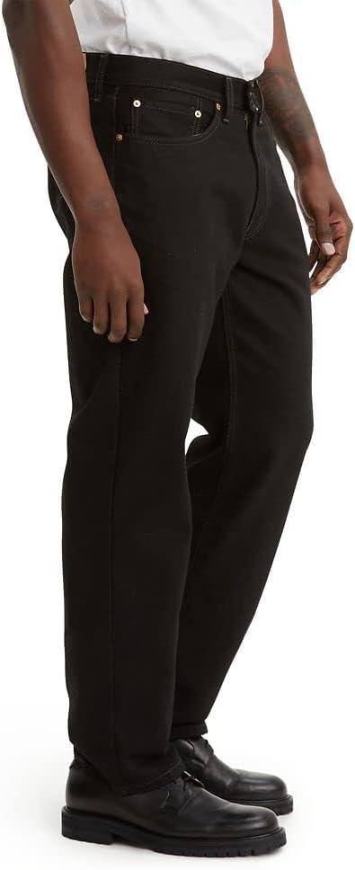 imageLevis Mens 550 Relaxed Fit JeansBlack Wash