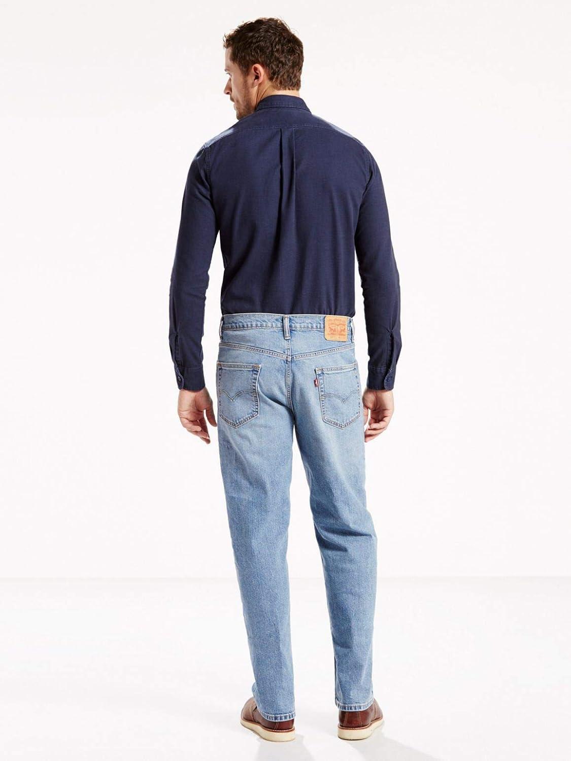 imageLevis Mens 550 Relaxed Fit JeansClif Stretch