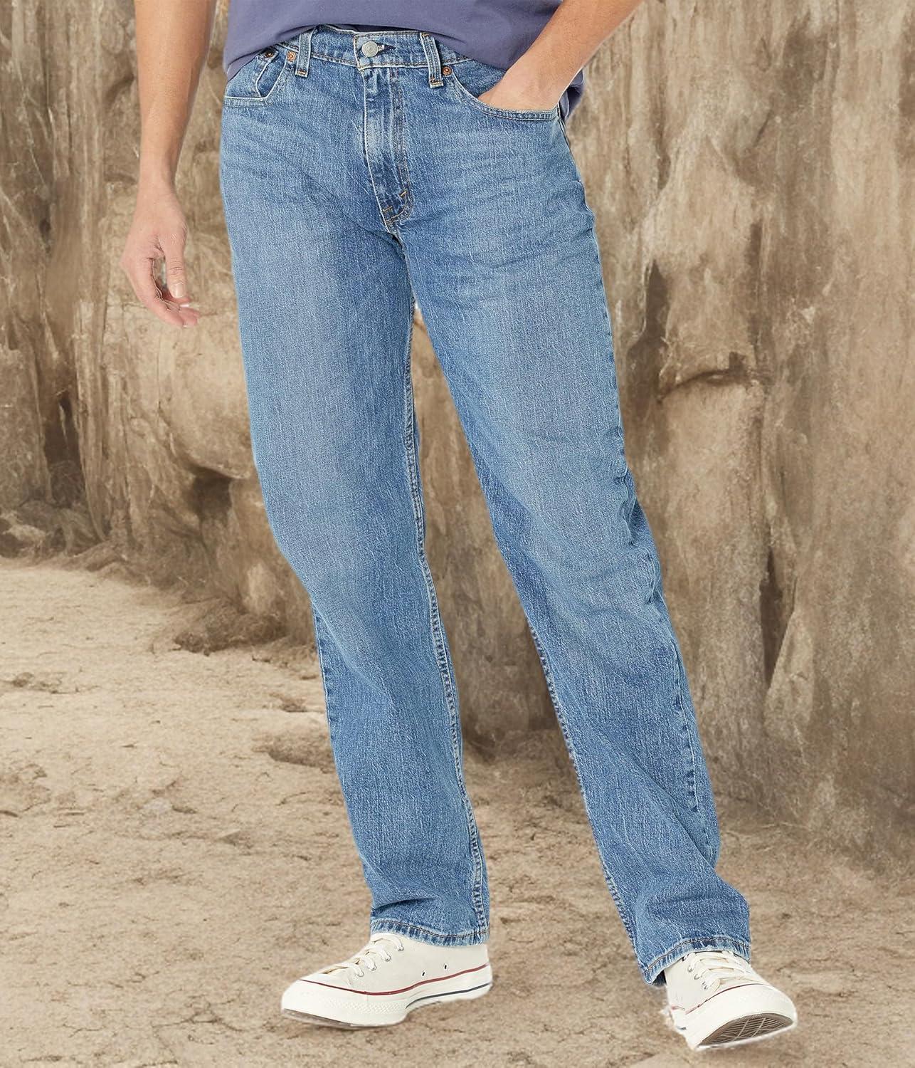 imageLevis Mens 550 Relaxed Fit JeansLight Indigo