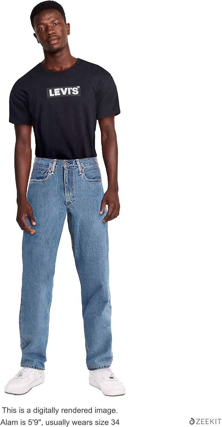 imageLevis Mens 550 Relaxed Fit JeansLight Stonewash Rinse