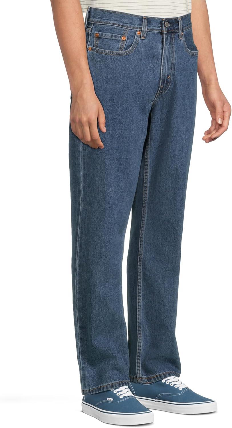 imageLevis Mens 550 Relaxed Fit JeansMedium Stonewash