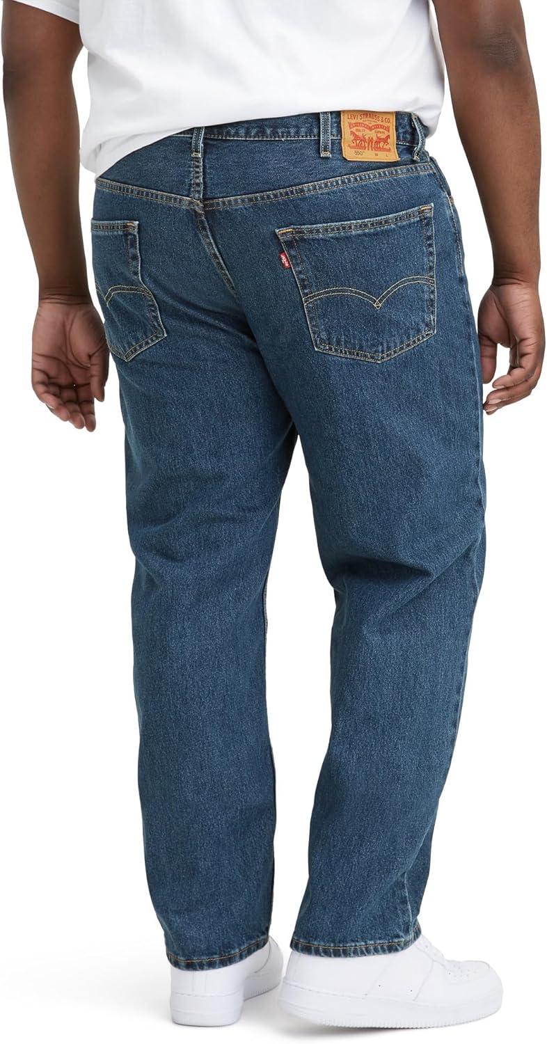 imageLevis Mens 550 Relaxed Fit JeansNew Dark Stonewash