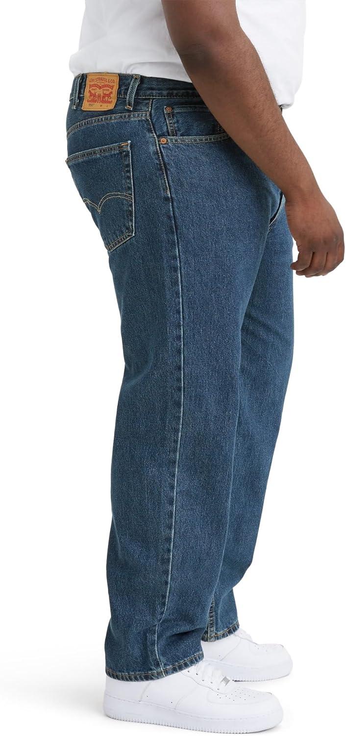 imageLevis Mens 550 Relaxed Fit JeansNew Dark Stonewash