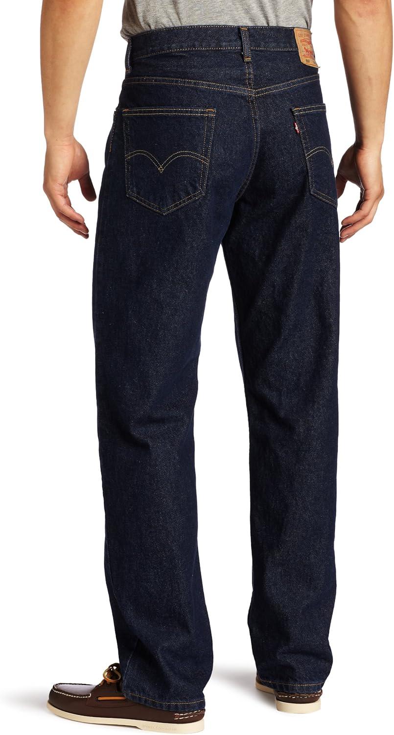imageLevis Mens 550 Relaxed Fit JeansRinse Wash Stretch