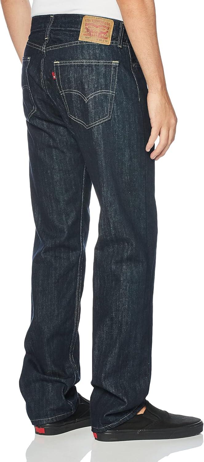 imageLevis Mens 550 Relaxed Fit JeansTumbled Rigid