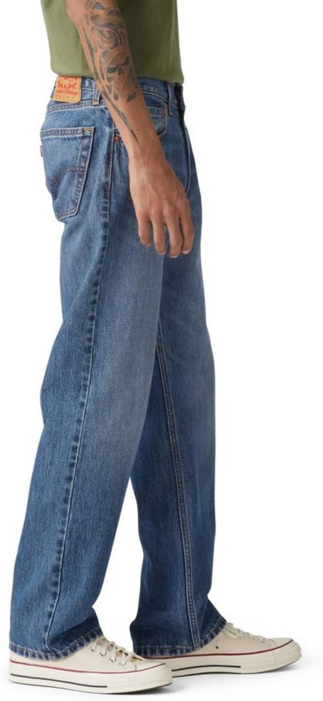imageLevis Mens 555 Relaxed Straight Fit JeanNew Daily Ritual