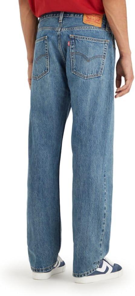 imageLevis Mens 555 Relaxed Straight Fit JeanNew Wish You Would