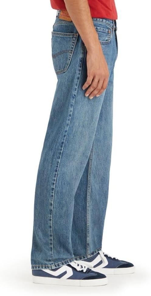 imageLevis Mens 555 Relaxed Straight Fit JeanNew Wish You Would