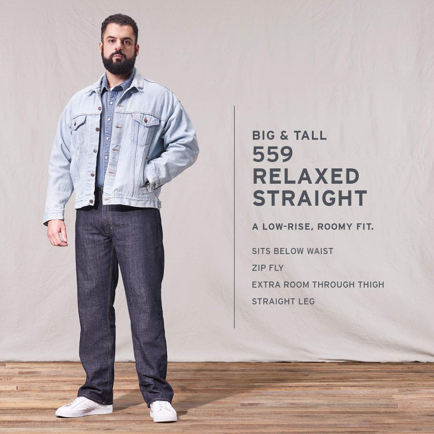 imageLevis Mens 559 Relaxed Straight Jeans Also Available in Big amp TallAloe Subtle