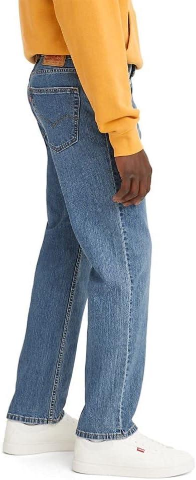 imageLevis Mens 559 Relaxed Straight Jeans Also Available in Big amp TallFremont Cafe Medium Indigo Stretch