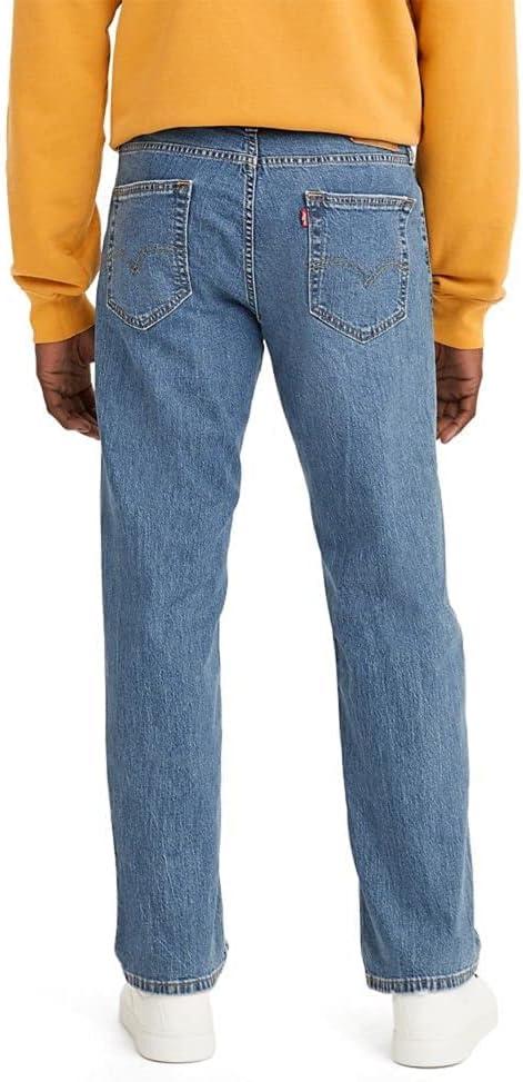 imageLevis Mens 559 Relaxed Straight Jeans Also Available in Big amp TallFremont Cafe Medium Indigo Stretch