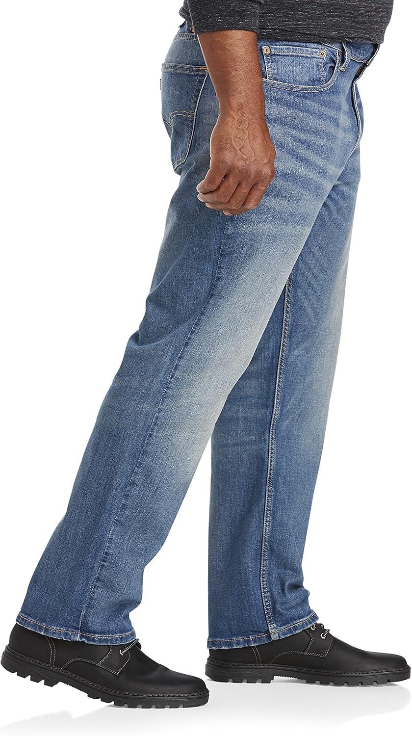 imageLevis Mens 559 Relaxed Straight Jeans Also Available in Big amp TallLove Plane Medium Wash Stretch