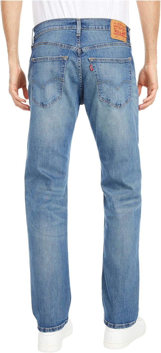 imageLevis Mens 559 Relaxed Straight Jeans Also Available in Big amp TallLove Plane Medium Wash Stretch