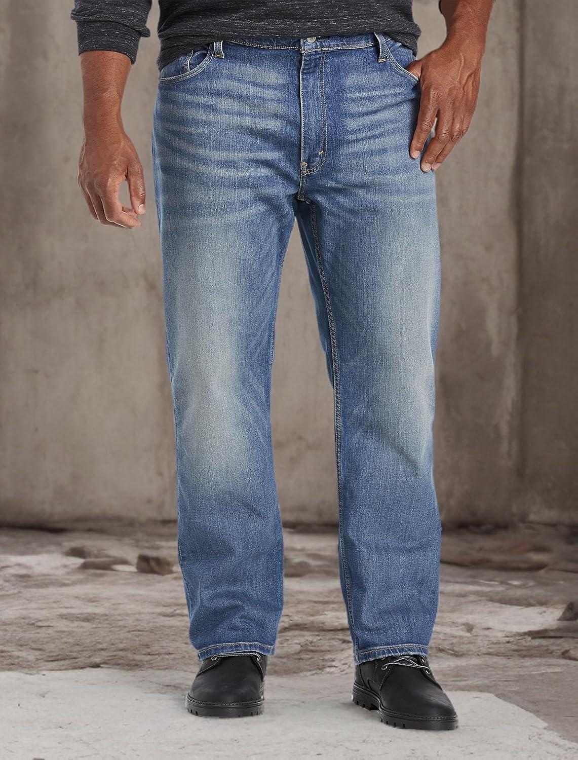 imageLevis Mens 559 Relaxed Straight Jeans Also Available in Big amp TallLove Plane Medium Wash Stretch