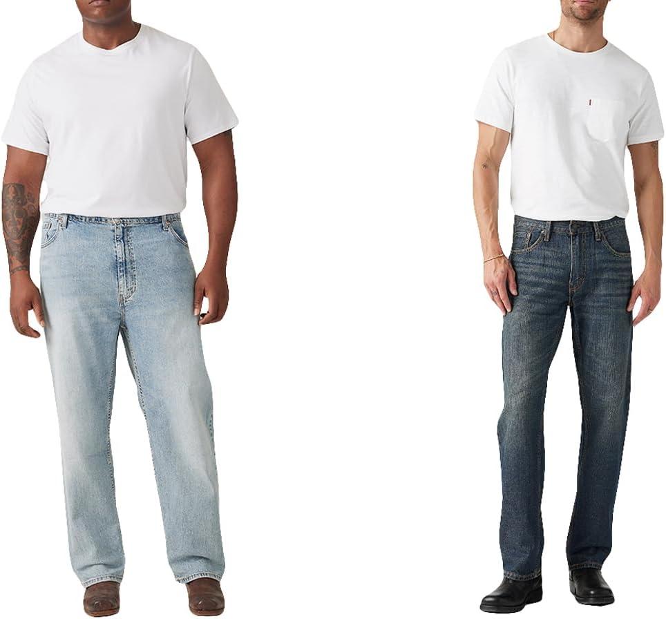 imageLevis Mens 559 Relaxed Straight Jeans Also Available in Big amp TallNew Denim De Jour Stretch