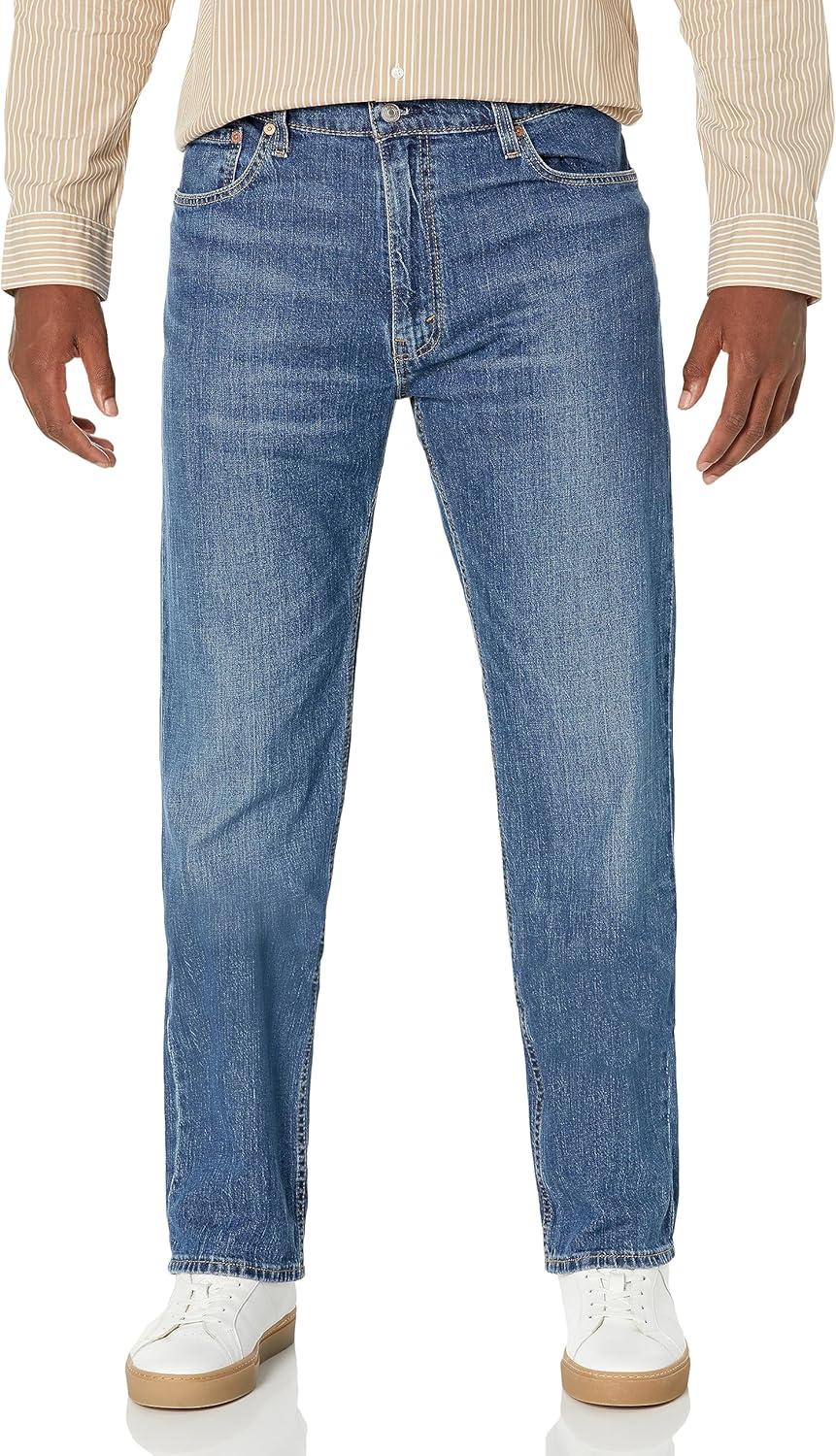 imageLevis Mens 559 Relaxed Straight Jeans Also Available in Big amp TallSea Pig