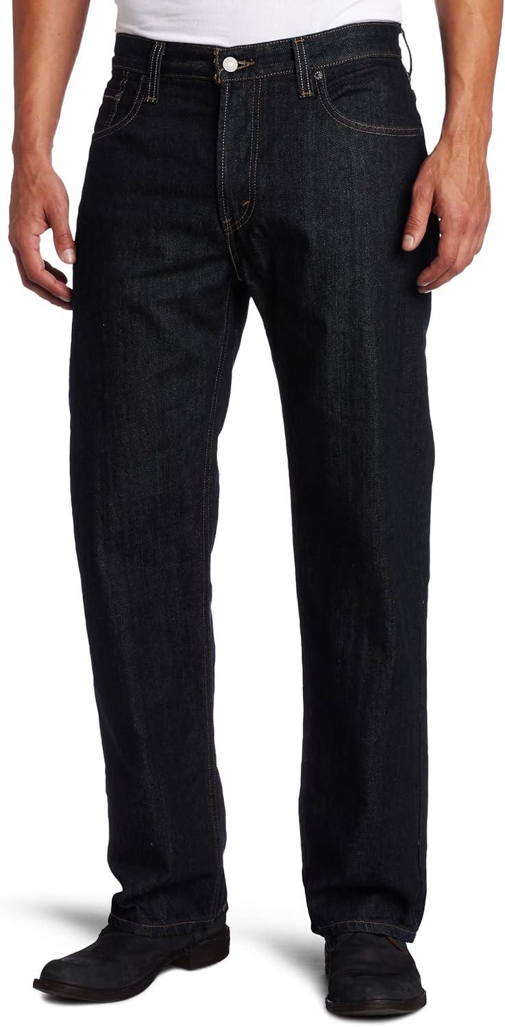 imageLevis Mens 559 Relaxed Straight Jeans Also Available in Big amp TallTumbled Rigid