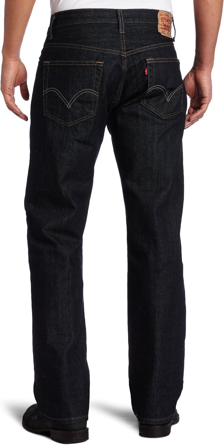 imageLevis Mens 559 Relaxed Straight Jeans Also Available in Big amp TallTumbled Rigid