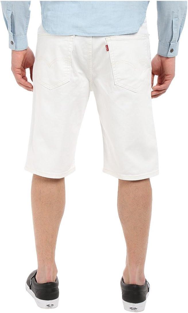 imageLevis Mens 569 Loose Straight Denim ShortsWhiteBull Denim