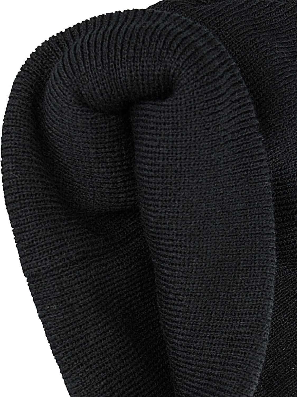 imageLevis Mens AllSeason Hero Beanie Soft Knit Cuffed Winter Hat Warm amp Comfortable Everyday StyleBlack Red Tab