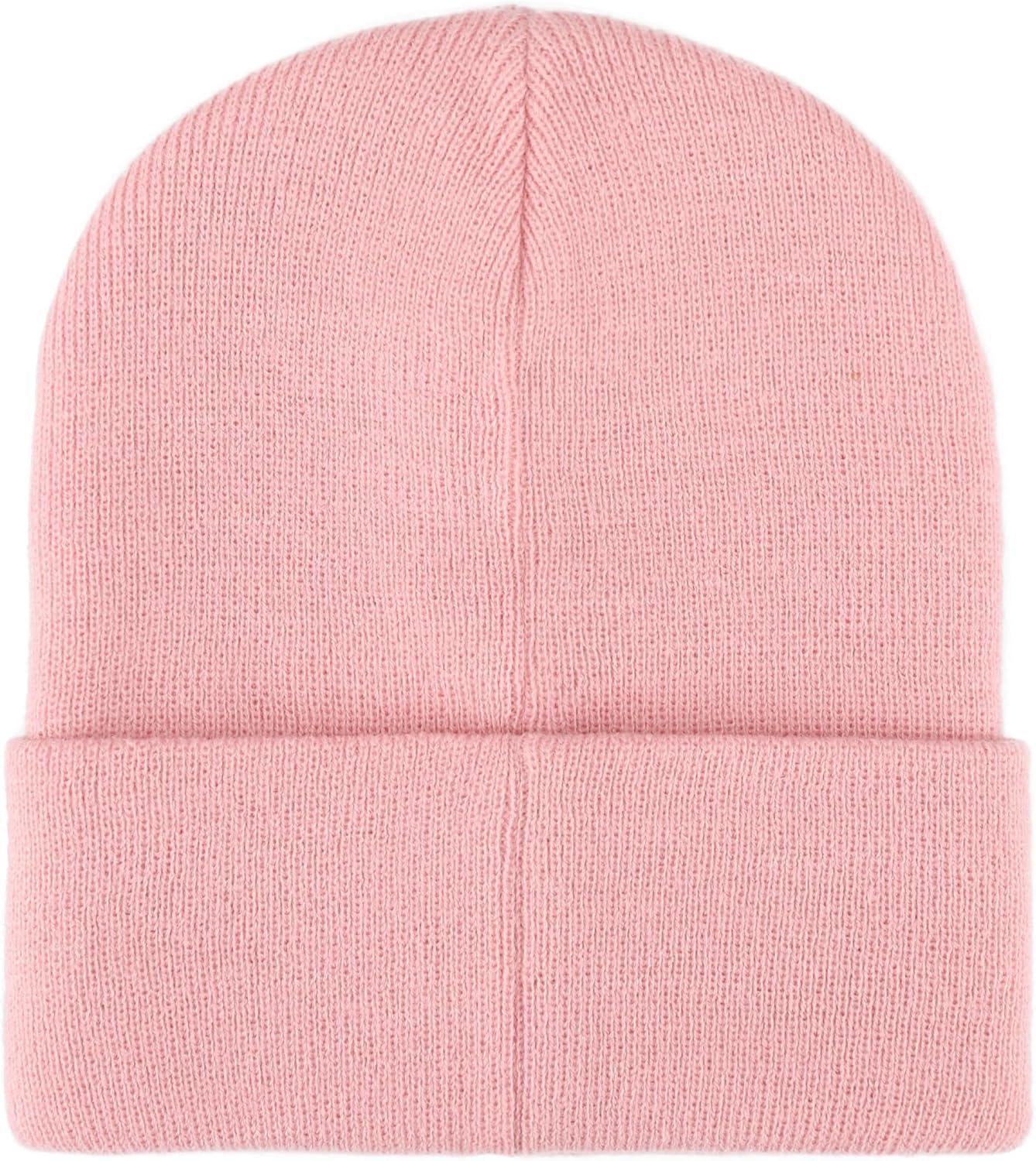 imageLevis Mens AllSeason Hero Beanie Soft Knit Cuffed Winter Hat Warm amp Comfortable Everyday StyleDusty Pink