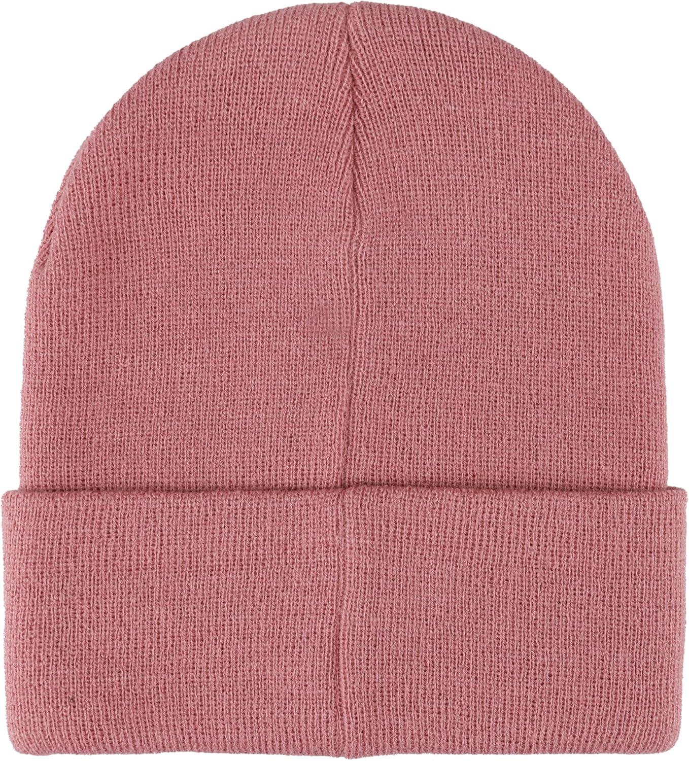 imageLevis Mens AllSeason Hero Beanie Soft Knit Cuffed Winter Hat Warm amp Comfortable Everyday StylePink