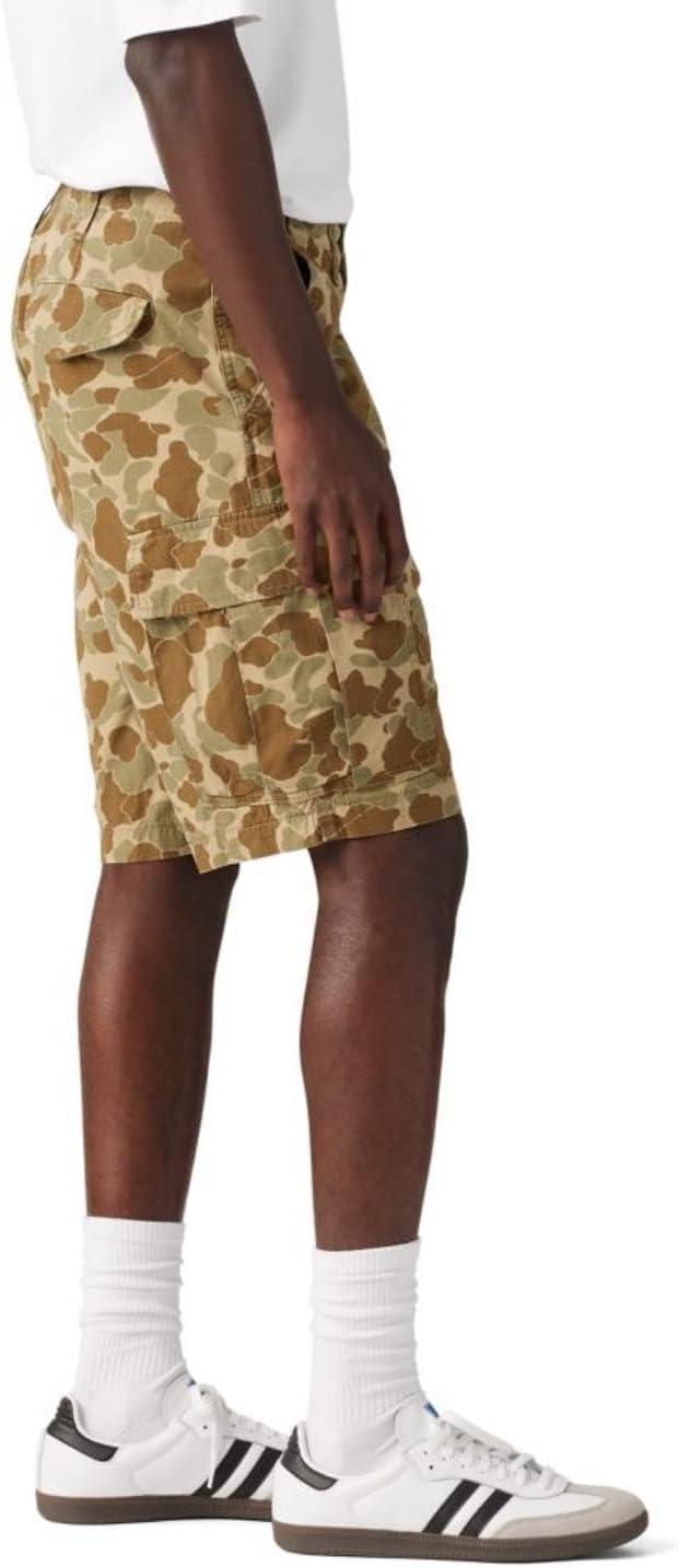 imageLevis Mens Carrier Cargo Shorts Also Available in Big amp TallDuck Camo Harvest Gold