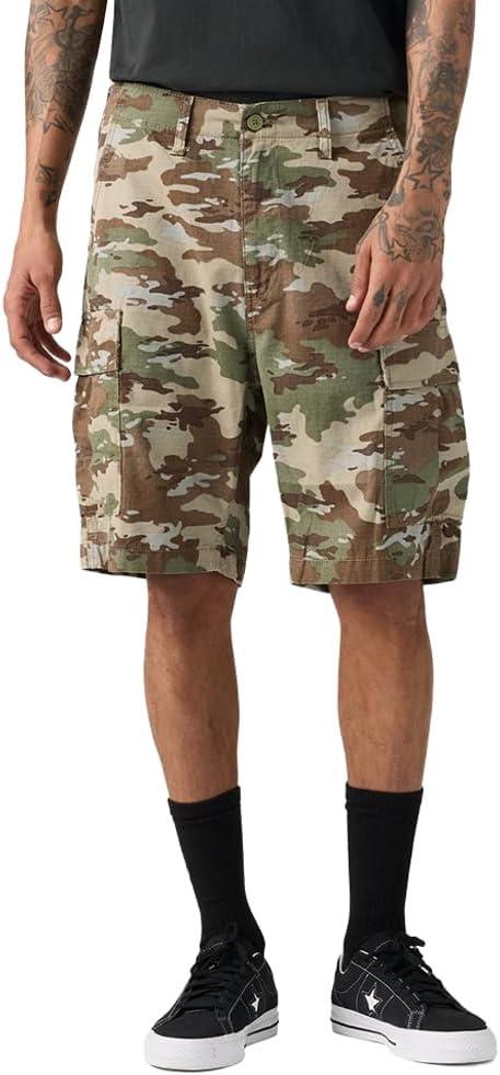 imageLevis Mens Carrier Cargo Shorts Also Available in Big amp TallNew Ombre Camo Soft Camo Nonstretch