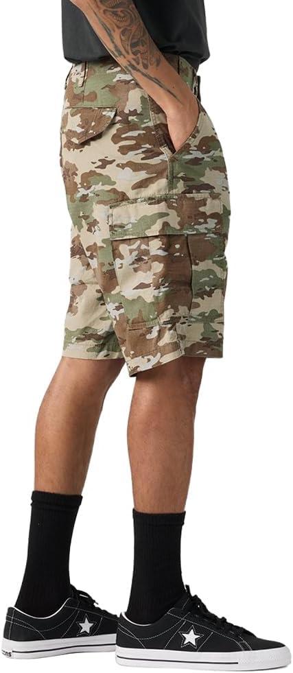 imageLevis Mens Carrier Cargo Shorts Also Available in Big amp TallNew Ombre Camo Soft Camo Nonstretch