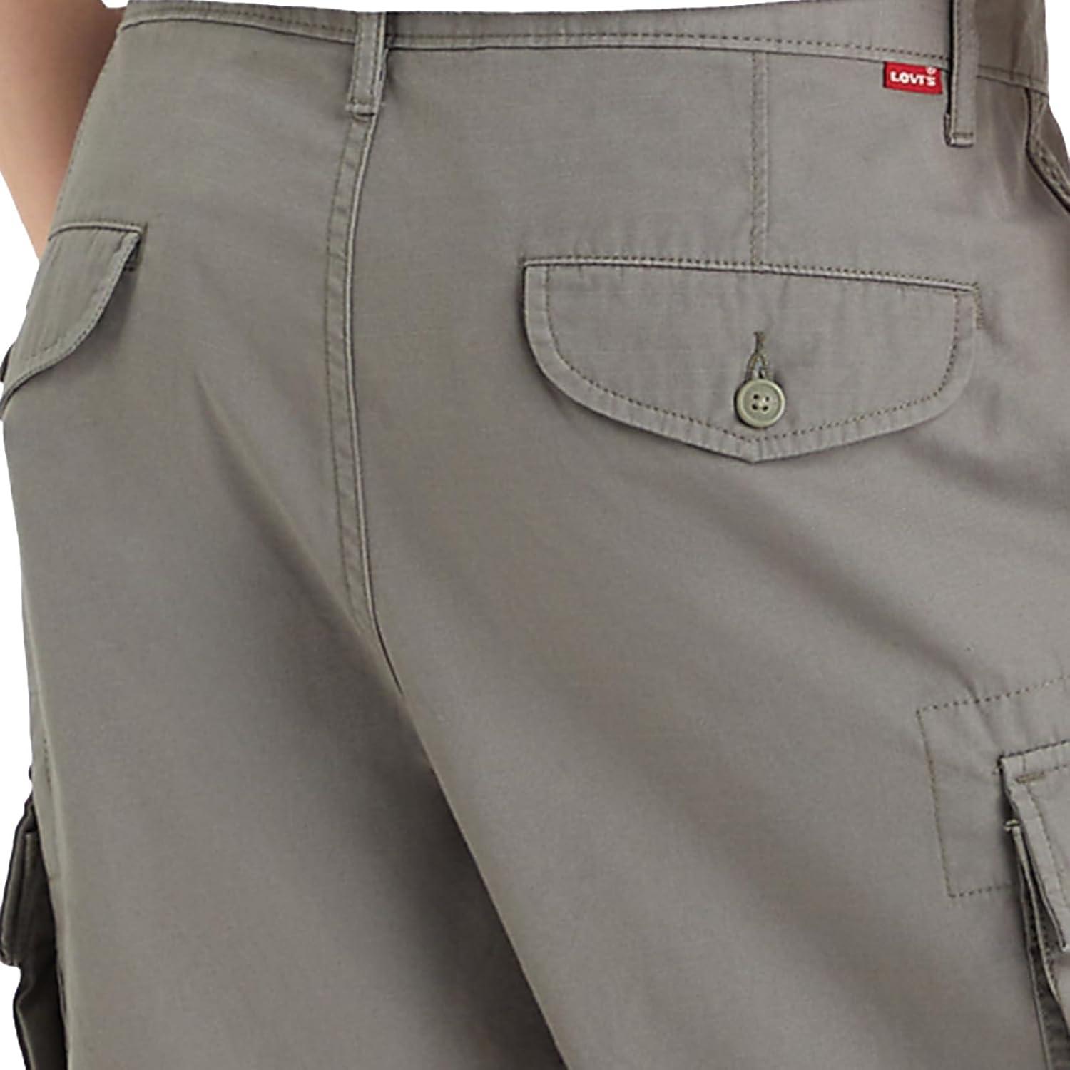 imageLevis Mens Carrier Cargo Shorts Also Available in Big amp TallNew Smokey Olive