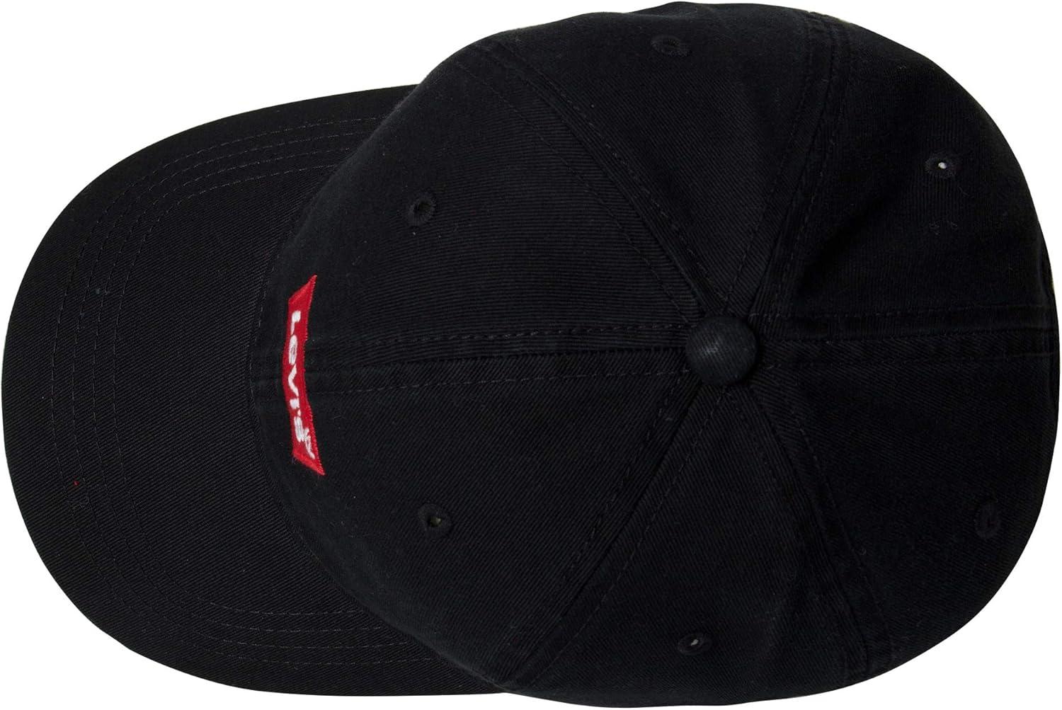 imageLevis Mens Classic Baseball Hat with LogoBlack Four