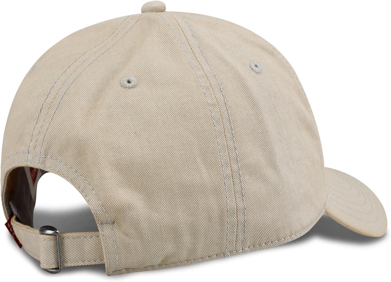 imageLevis Mens Classic Baseball Hat with LogoKhaki Logo Patch
