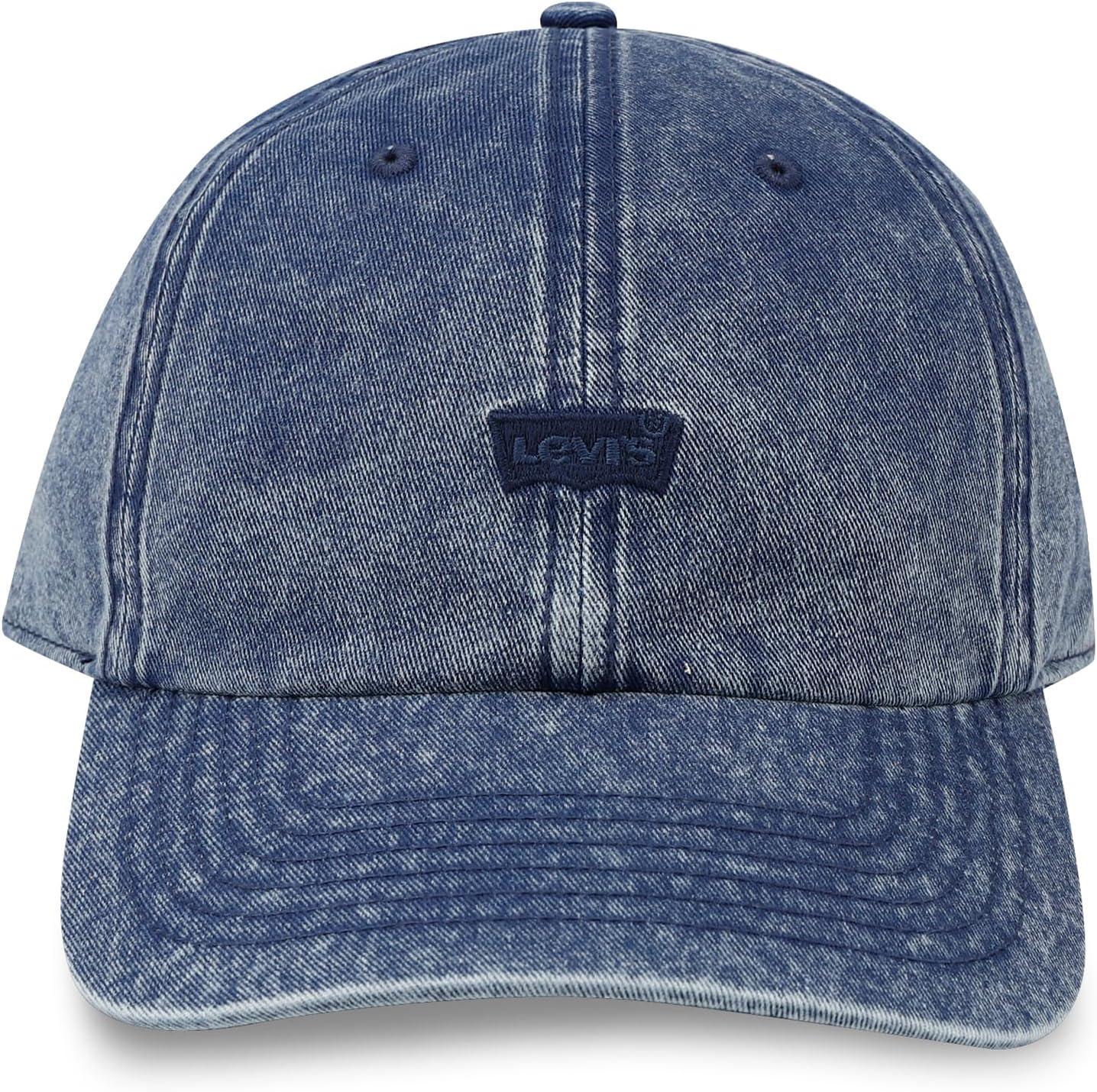 imageLevis Mens Classic Baseball Hat with LogoNavy Washed Denim
