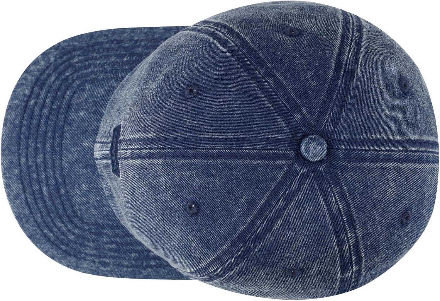 imageLevis Mens Classic Baseball Hat with LogoNavy Washed Denim