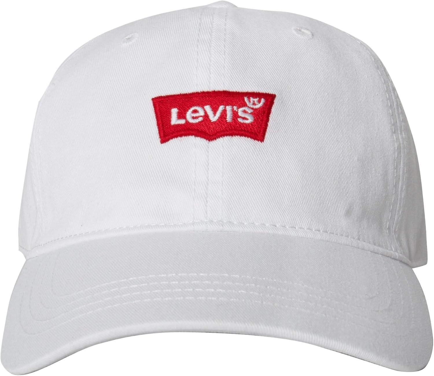 imageLevis Mens Classic Baseball Hat with LogoWhite