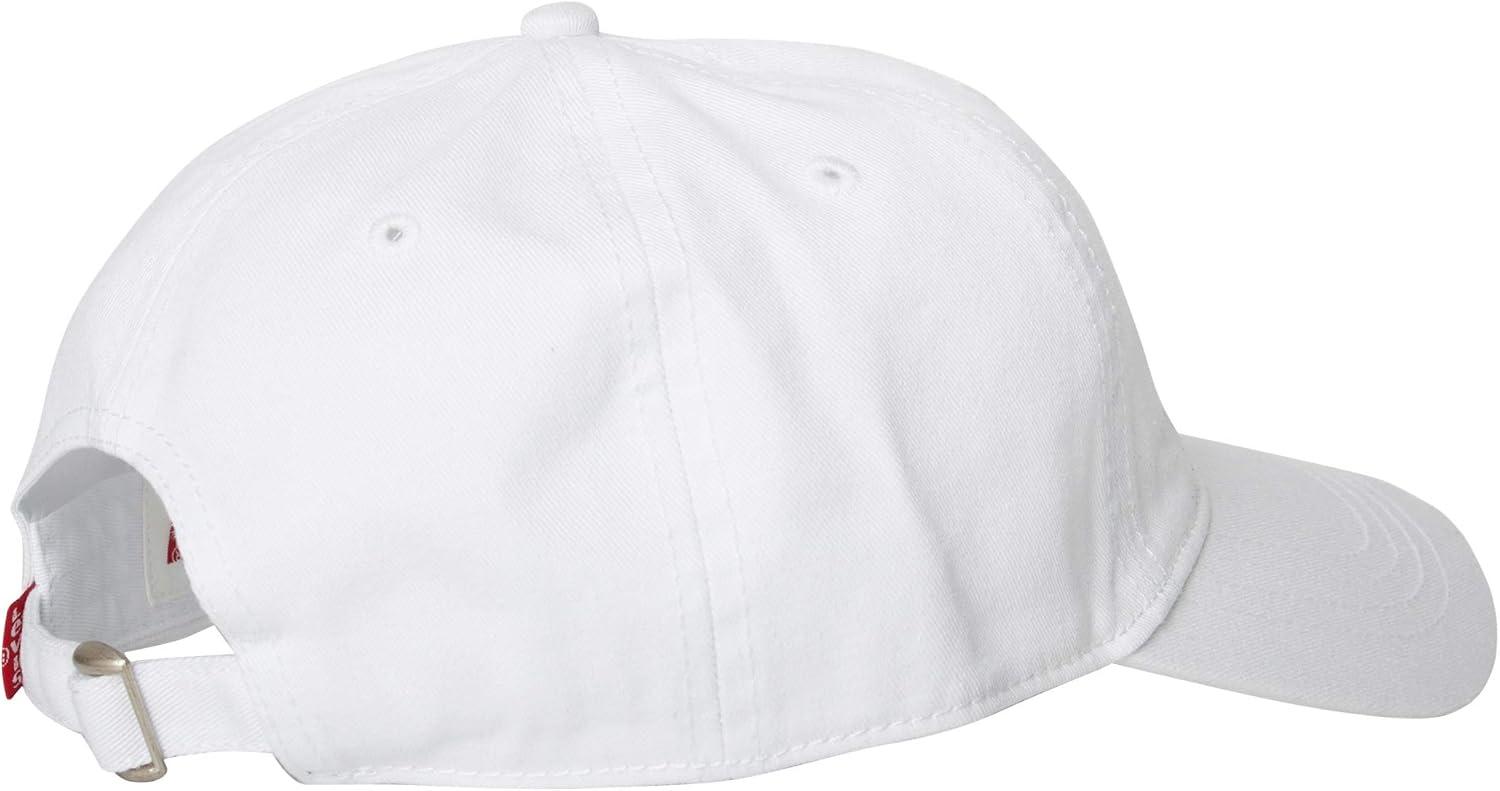imageLevis Mens Classic Baseball Hat with LogoWhite