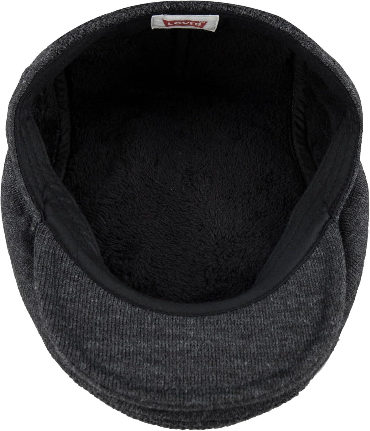imageLevis Mens Classic Ivy Newsboy HatDark Charcoal