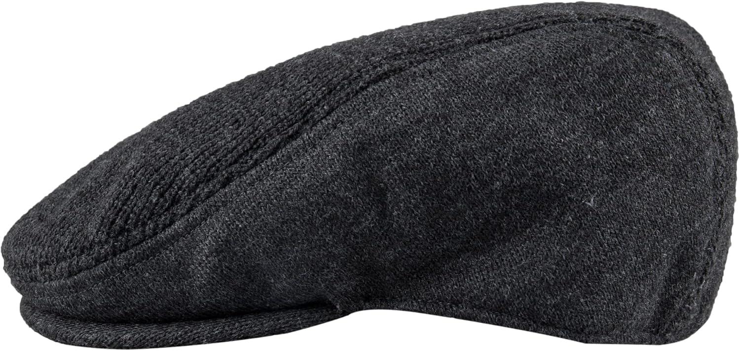 imageLevis Mens Classic Ivy Newsboy HatDark Charcoal