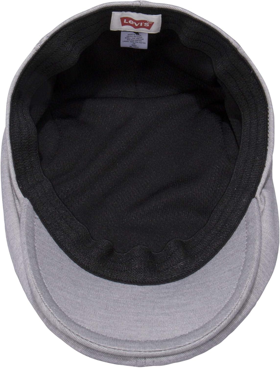 imageLevis Mens Classic Ivy Newsboy HatGrey Stitch