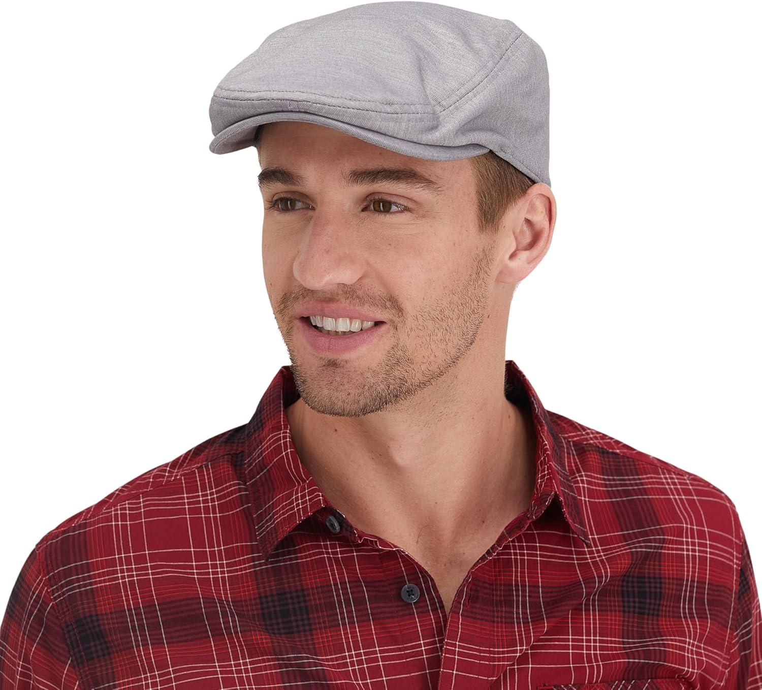 imageLevis Mens Classic Ivy Newsboy HatGrey Stitch
