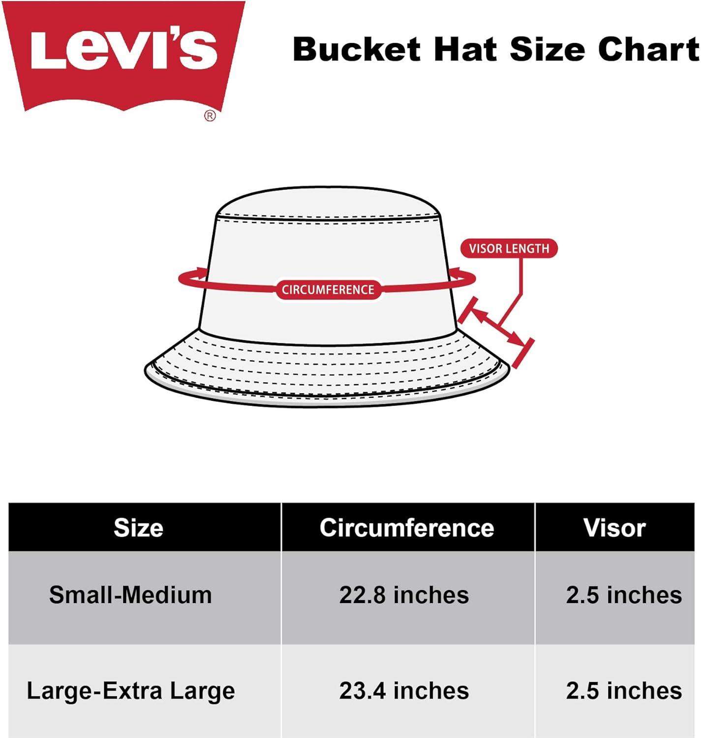 imageLevis Mens Classic Lightweight Bucket HatCamoBlack