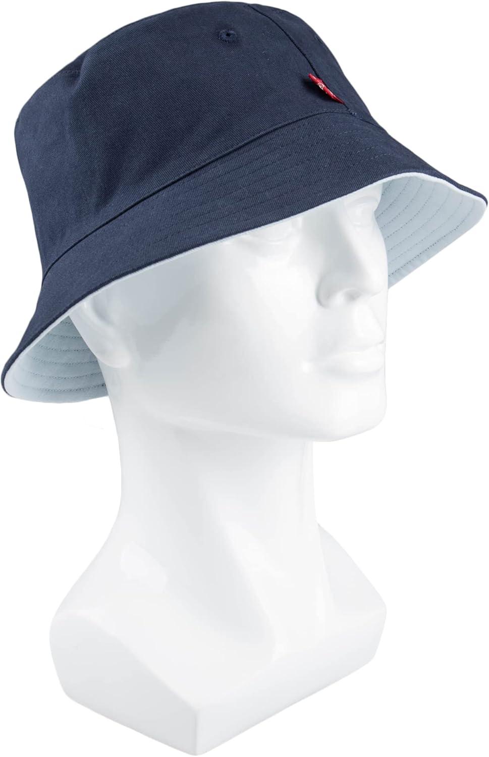 imageLevis Mens Classic Lightweight Bucket HatNavyLight Blue