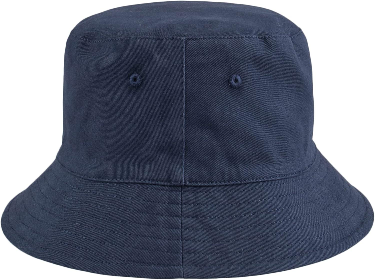imageLevis Mens Classic Lightweight Bucket HatNavyLight Blue
