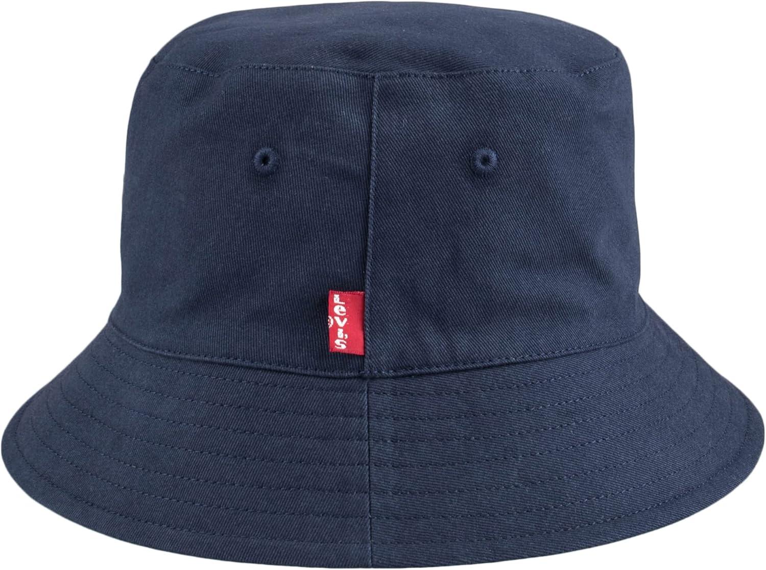 imageLevis Mens Classic Lightweight Bucket HatNavyLight Blue