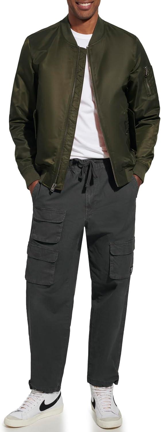 imageLevis Mens Flight Satin Unfilled Ma1 BomberOlive Ma1 Unfilled