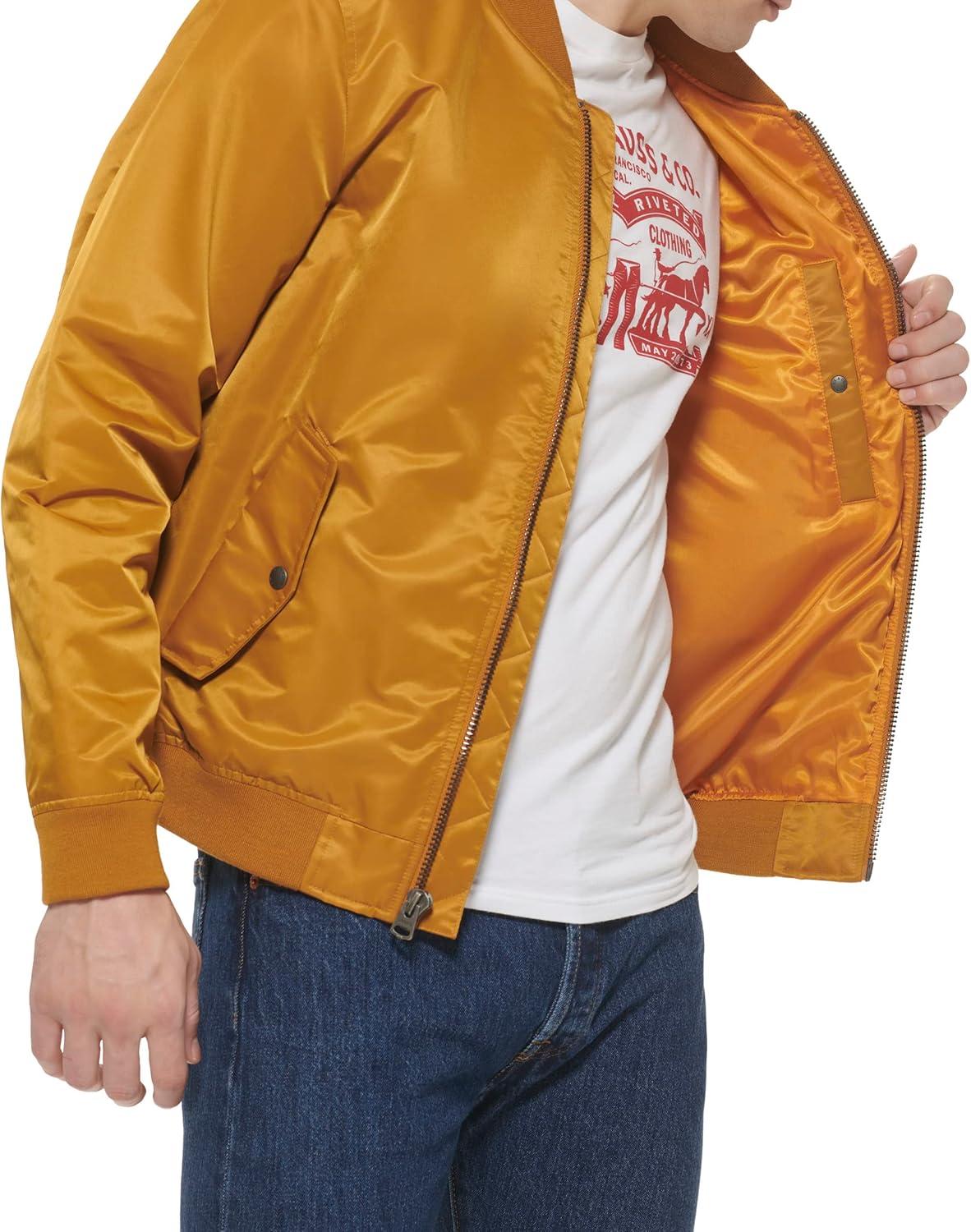 imageLevis Mens Flight Satin Unfilled Ma1 BomberSpice Ma1 Unfilled